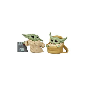 Star Wars Mandalorian Bounty Collection Figure 2-Pack The Child Speeder Ride & Touching Buttons